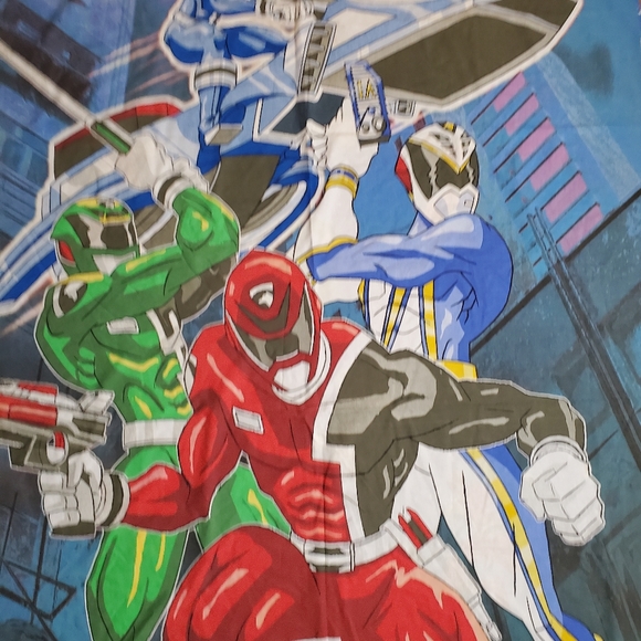 Power Ranger S.P.D Duvet Cover Double Sided - Picture 3 of 10